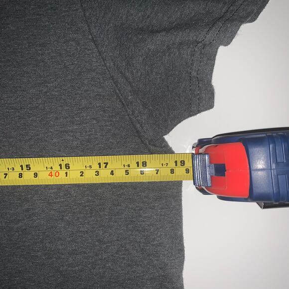 The Punisher Skull Logo Symbol White Skeleton l Gray Marvel T-Shirt - Picture 4 of 12